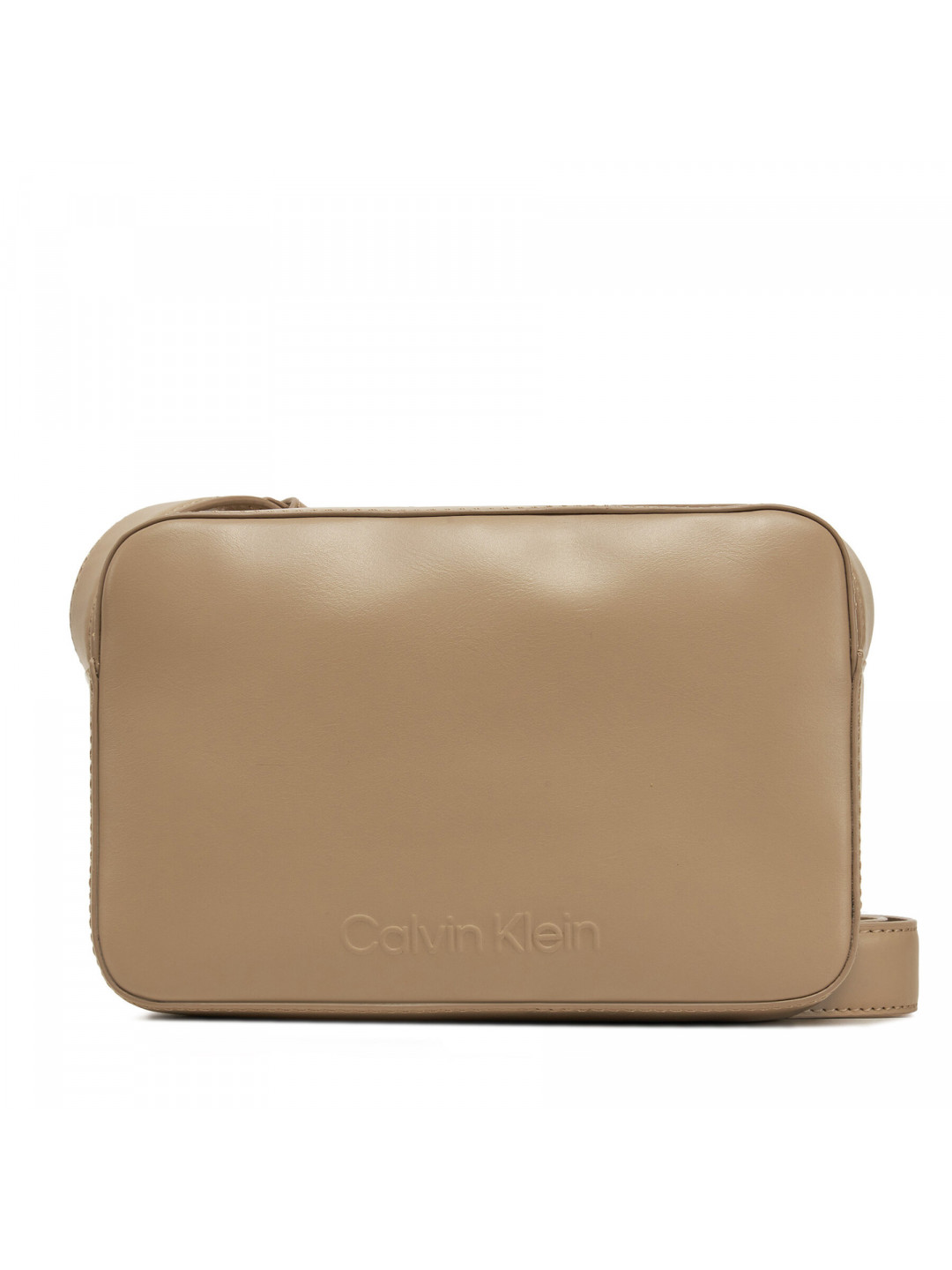 Kabelka Calvin Klein Embossed Logo Camera Bag K60K612555 Hnědá